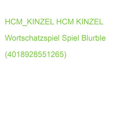 HCM_KINZEL Wortschatzspiel Spiel Blurble (4018928551265)