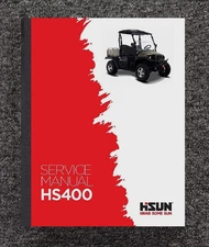 HS400 UTV Service Repair Manual Fits Hisun HS400UTV HS 400 UTV H292
