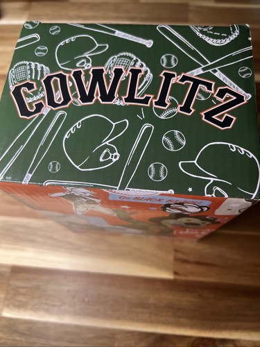 Cowlitz Black Bears Corby Mascot Washington Baseball Bobblehead W/ Box SGA HTF - Picture 2 of 15