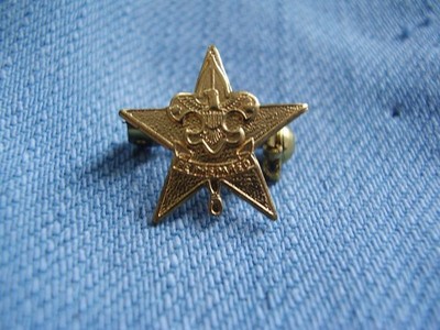Anstecknadel BSA Boy Scouts Amerika Star Rank Be Prepared Seien Sie vorbereitet