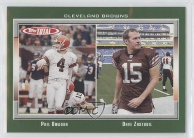 2006 Topps Total Phil Dawson Dave Zastudil #148 3n1