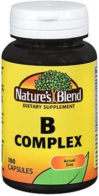 Nature's Blend B Complex Capsules  100 Caps By Nature's Blend