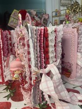 Strawberry Shortcake Junk Journal | Dangle Paper Clip with Figurine & Charms ✨