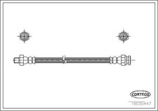 Flexible de frein Mitsubishi SPACE WAGON