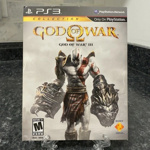 God of War III Collection Sony PlayStation 3 PS3 Cardboard Sleeve - Used & Clean