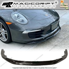 For 12-16 Porsche 911 991 991.1mda S1 Style Front Bumper Lip Spoiler Splitter Pu For 12-16 Porsche 911 991 991.1mda S1 Style Front Bumper Lip Spoiler Splitter Pu