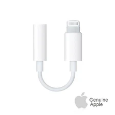 Apple Lightning to 3.5 mm Headphone Jack Adapter Original OEM iPhone 8+ X 11 12