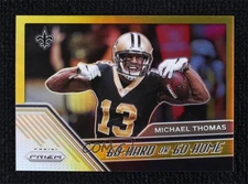 2020 Panini Prizm Go Hard or Go Home Gold Prizm /10 Michael Thomas #4