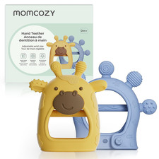 Momcozy Baby Teether Toys  Food Grade Silicone Teething Relief 0-6 Months