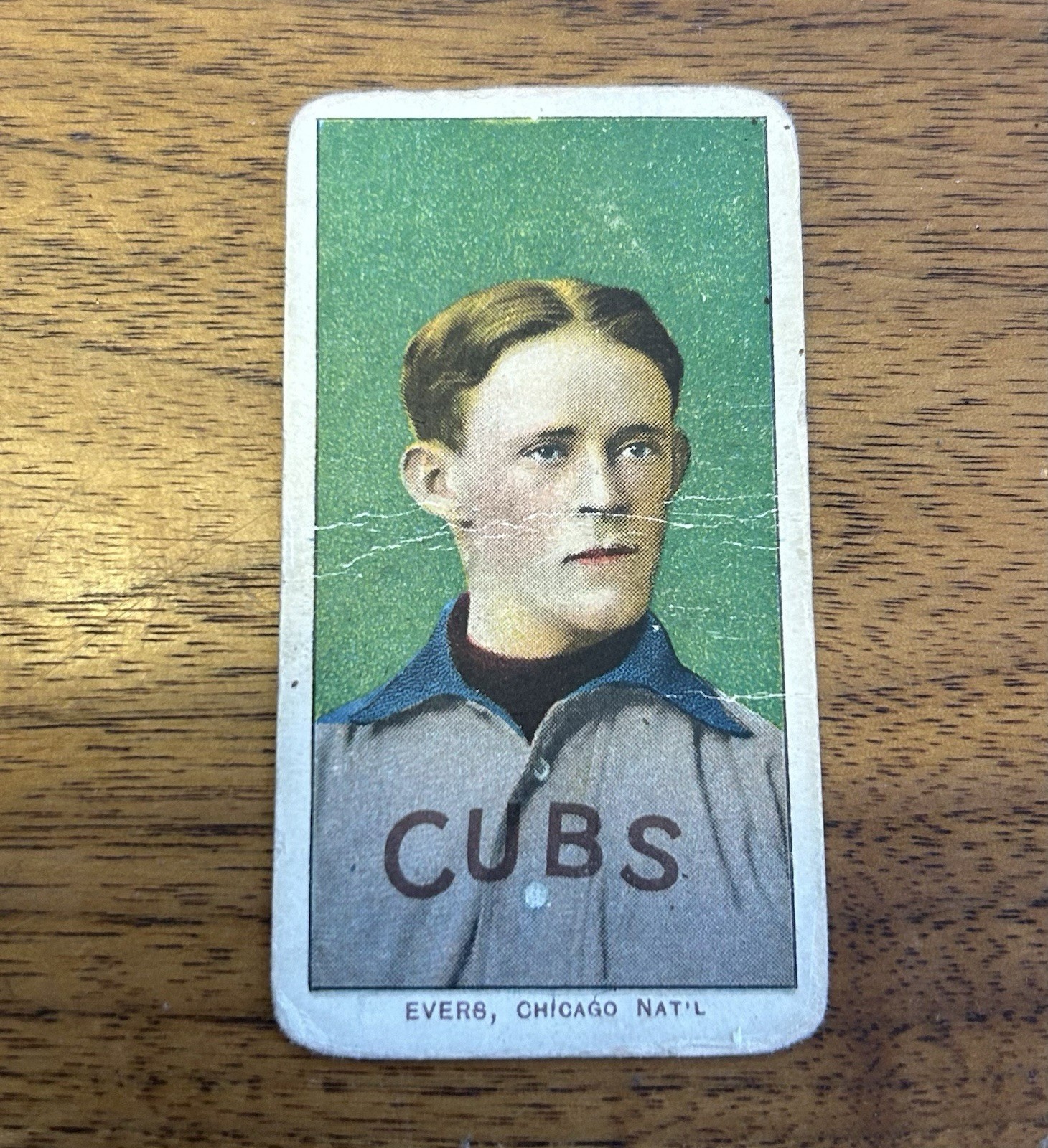 1909-11 T206 Johnny Evers Portrait Sovereign 150 Subjects