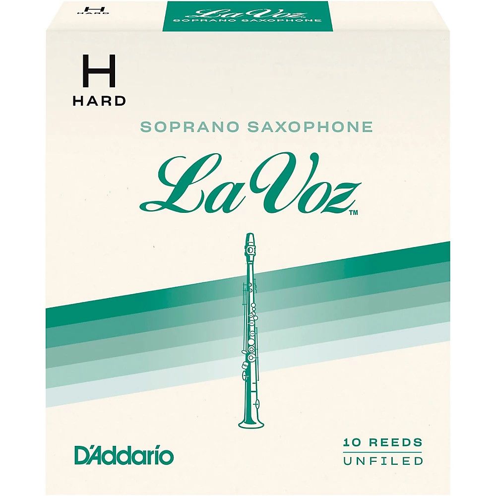 La Voz Soprano Saxophone Reeds Hard Box of 10 4990₽