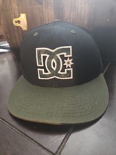  DC SHOES Sports Skate Apparel Green & Black Hammering Snapback VC-Birde Hat 