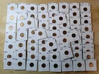 1940-1958 P D S Lincoln Wheat One 1c Cent Uncirculated & BU Lot of 100 Coins