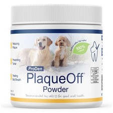 ProDen PlaqueOff Powder for Pets Cat Dog Breath Freshener Plaque Tartar...