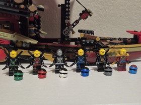 Lego Ninjago Final Flight Of Destinys Bounty 70738 BOUNTY ONLY 98% Complete READ
