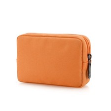 E-Tree Cute Small Makeup Bag,Cosmetic Toiletry Make up Skin Care Orange