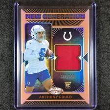 2024 Certified Football ANTHONY GOULD New Generation Rookie Jersey 310/349