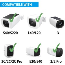 Solar Panel Charger for Eufycam 3C/2C Pro/2 Pro