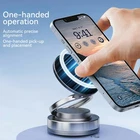 360° Vacuum Magnetic Phone Holder Suction Cup Car Mount with Foldable Stand USA