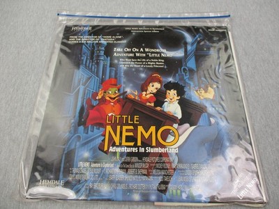 Vintage Little Nemo Adventures In Slumberland LaserDisc Animated