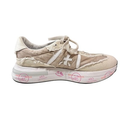 Premiata layered beige cream sneakers cassie Sneakers Women's size 41 6722