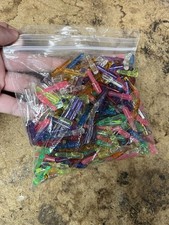 Vntg Lite Brite Pegs Long Replacement Lot Set Colors Toys Hard Plastic Original