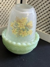 Mosser Carnival Jade Glimmer Daffodil Courting Fairy Light with Frosted Top #8