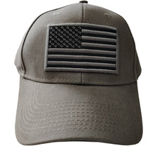 Outdoor Ball Cap American Flag Hat Adjustable Baseball Cap Men Women In Brown