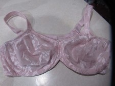 Wacoal 38D Bra Pink Full Figure Awareness 85567 Floral Underwire