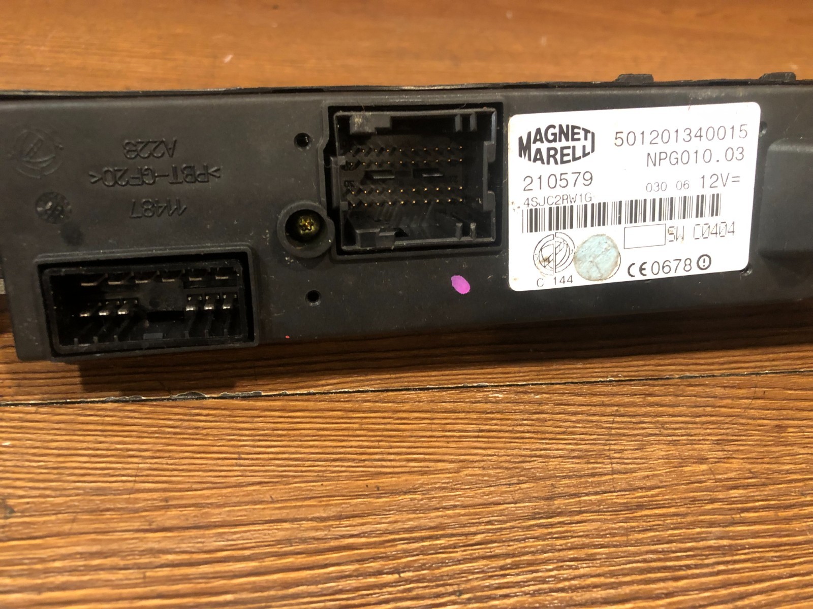 2003-2013 MASERATI QUATTROPORTE M139 FRONT LEFT MASTER WINDOW SWITCH CONTROL OEM