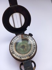 Vintage British WW2 MKIII 1942 Field Compass TG.Co London Broad Arrow Issue Mark