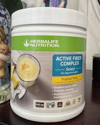 Herbalife Active Fiber Complex Tropical Twist 9.5 oz Excellent Source Of Soluble