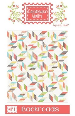 Coriander BACKROADS Jelly Roll Pattern