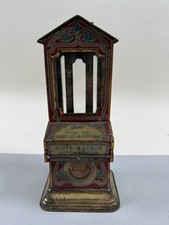 Antico dispenser caramelle litografato in latta francese mini ottime condizioni originale