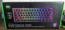 Razer Huntsman Mini 60 Keyboard - Optical Clicky Switches - Barely Used