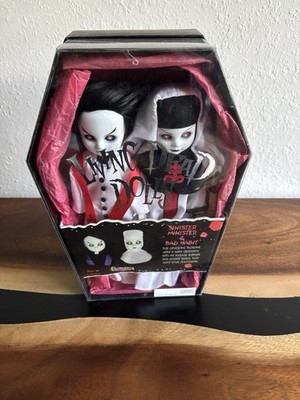 Mezco Living Dead Dolls Sinister Minister Bad Habit 10in Figure Coffin Box