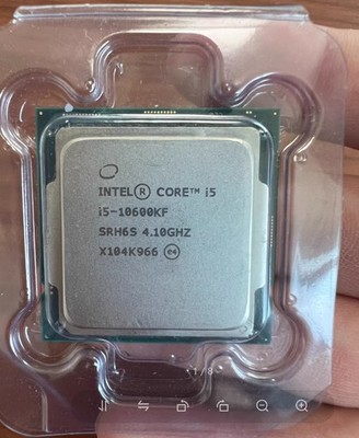 10Th Gen Intel Core i5-10600KF LGA-1200 CPU Processor 6-Core Comet Lake 4.1GHz
