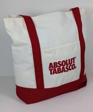 Absolut Vodka x Tabasco Limited Edition Canvas Tote Bag Advertising Promo Bar