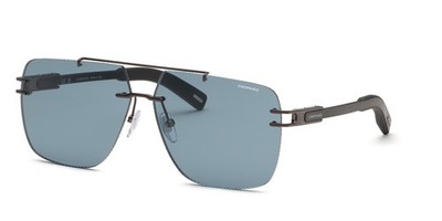 Chopard Sonnenbrille SCHL78 Gold Schwarz Glanz 65/13/145 Herren