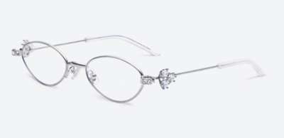 Gentle Monster Carat 02 Sunglasses Silver/Clear With Case New | eBay