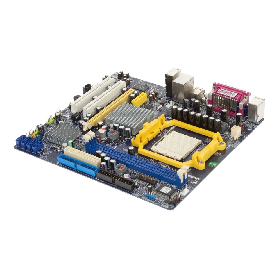 Placa Base mATX FOXCONN A7VMX-K SOCKET AM2 / AM2+ DDR2 PCIe PCI - Imagen 3 de 3