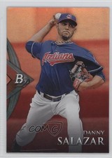 2014 Bowman Platinum Ruby Danny Salazar #50 1v7