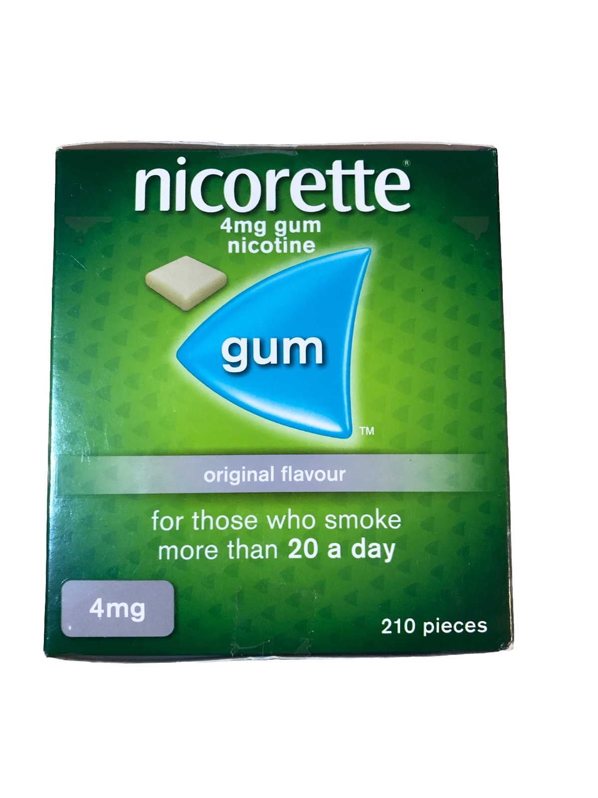 Nicorette Original Nicotine Gum 4mg x 210 - Image 20