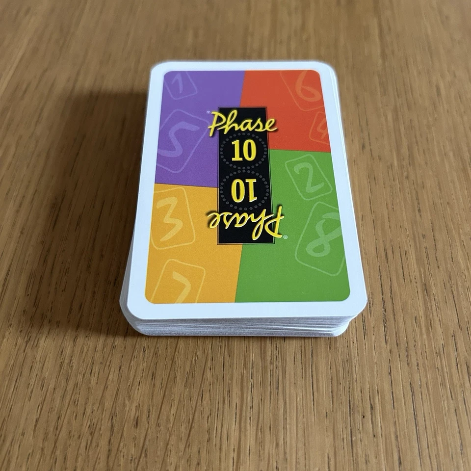 Phase 10 Ravensburger Card Game 2011 1 Sealed Pack of Cards Complete VGC Rare - Image 4 of 4