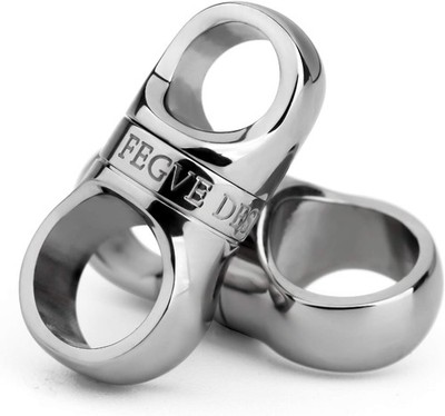 TISUR Titanium Key Ring, Key Chain Rings Heavy Duty Swivel Keyrings Carabiner