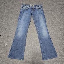 American Eagle Jeans Womens Size 4 Super Stretch Artist Flare Bootcut Dark Wash