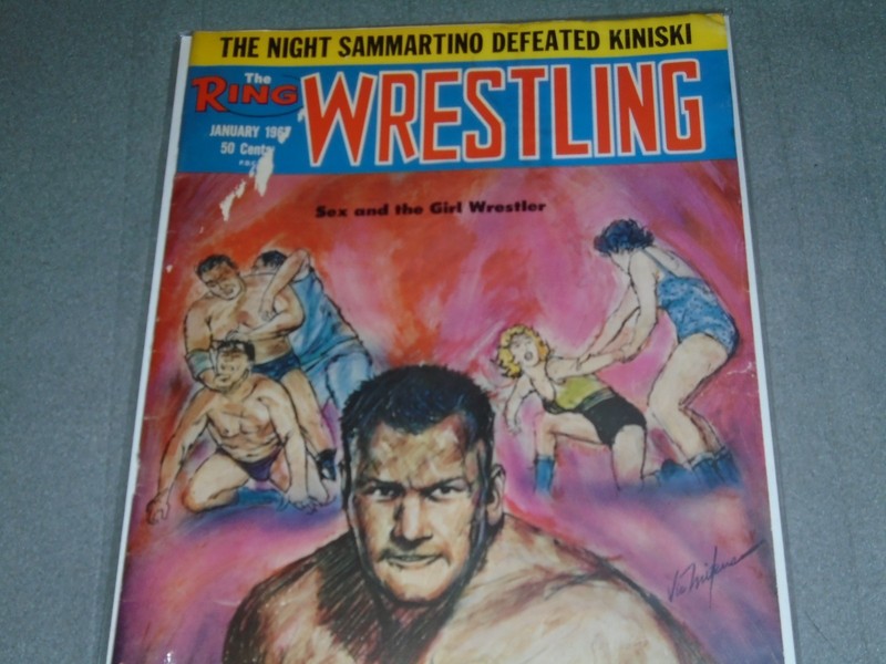 The Ring Wrestling Magazine - January 1967 - Sammartino / Kiniski / Lewis