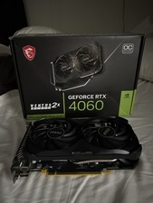 GeForce RTX 4060 VENTUS 2X BLACK 8G 8GB GDDR6 Graphics Card G4060V2XB8C