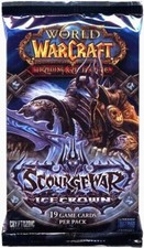Warcraft  Scourgewar Icecrown  Booster Pack - WOW Wooly White Rhino Loot 