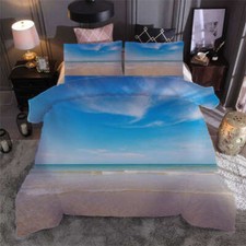 Clean cute sky 3D Print Duvet Quilt Doona Covers Pillow Case Bedding Sets
